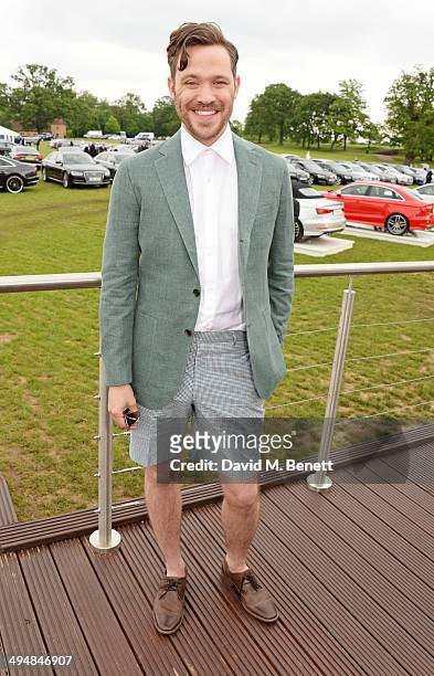 Will Young attends day one of the Audi Polo Challenge at Coworth Park Polo Club on May 31, 2014 in Ascot, England.