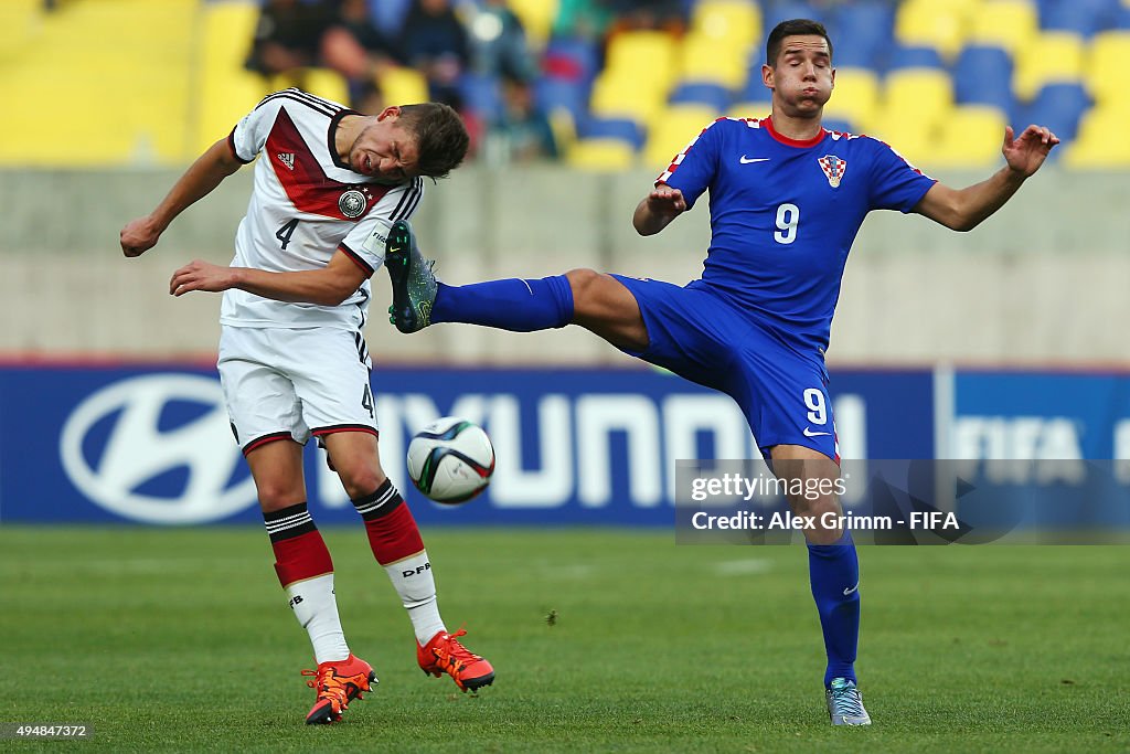 Croatia v Germany: Round of 16 - FIFA U-17 World Cup Chile 2015