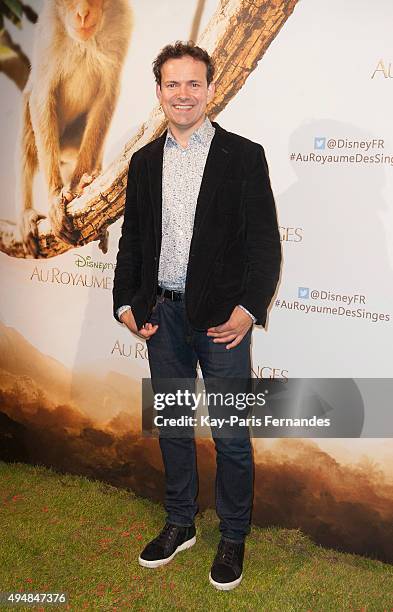 Mark Linfield attends the 'Monkey Kingdom' Paris premiere at Cinema Gaumont Marignan on October 29, 2015 in Paris, France.