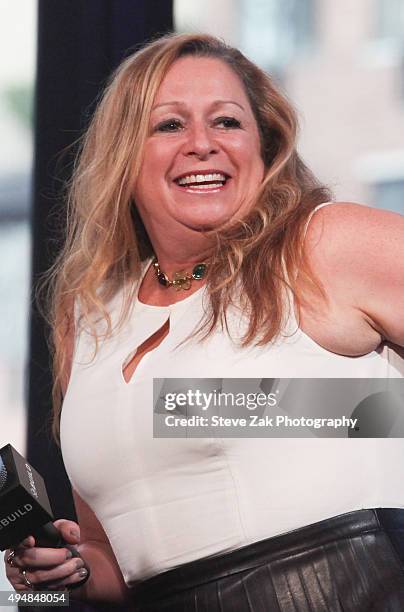 Abigail Disney attends AOL BUILD Presents: "The Armor Of Light" at AOL Studios In New York on October 29, 2015 in New York City.