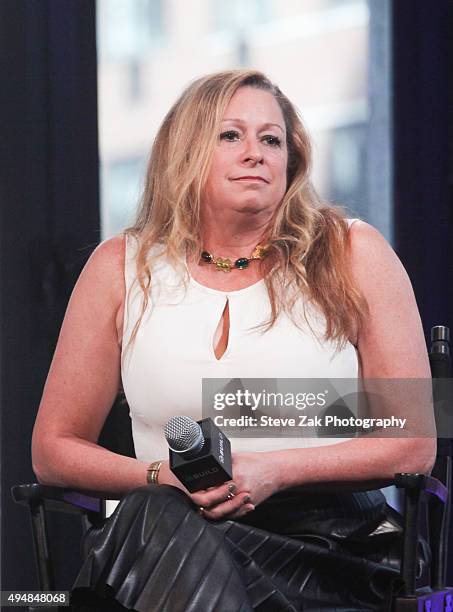 Abigail Disney attends AOL BUILD Presents: "The Armor Of Light" at AOL Studios In New York on October 29, 2015 in New York City.