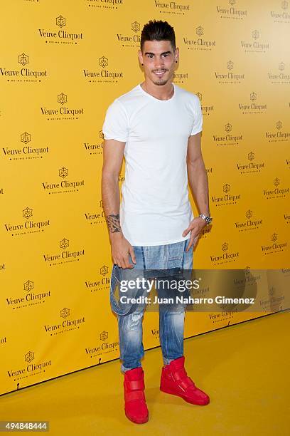 Alvaro Hierro attends 'Veuve Clicquot Yelloween Party' at Bodevill Theater on October 29, 2015 in Madrid, Spain.