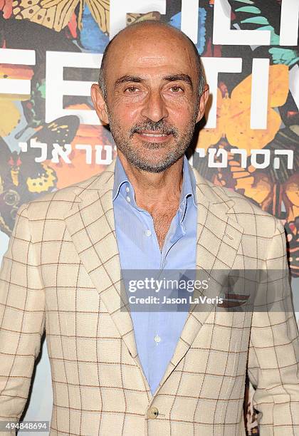 Actor Shaun Toub attends the 29th Israel Film Festival opening night gala at Saban Theatre on October 28, 2015 in Beverly Hills, California.