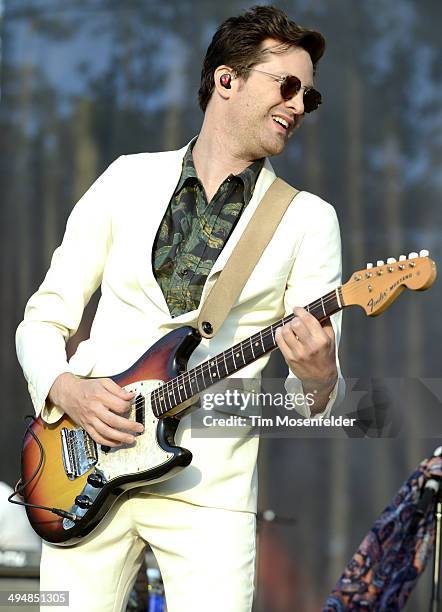 Mayer Hawthorne performs during the Bottlerock Music Festival at the Napa Valley Expo on May 30, 2014 in Napa, California.