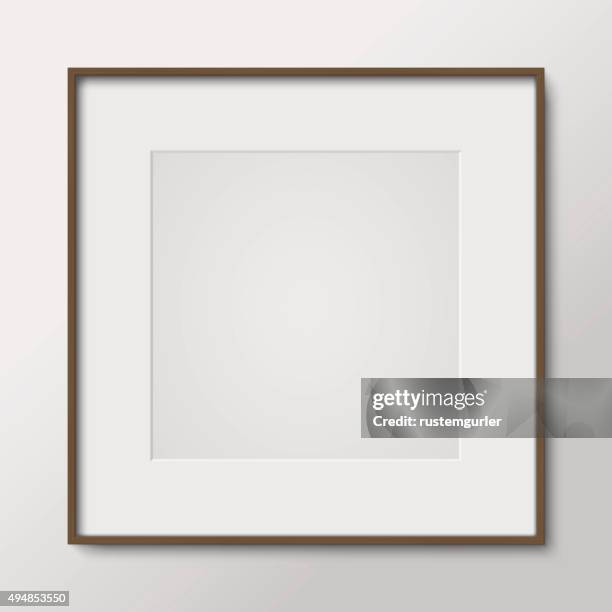 blank photo frame - white picture frame stock illustrations