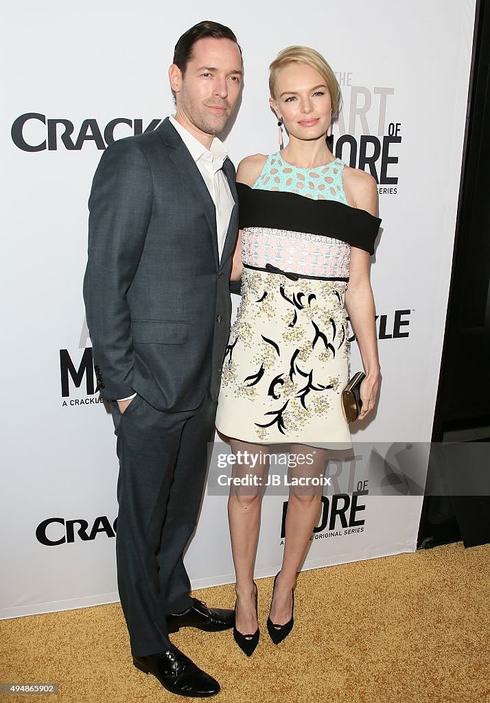 Premiere Of Crackle's "The Art Of More" - Arrivals