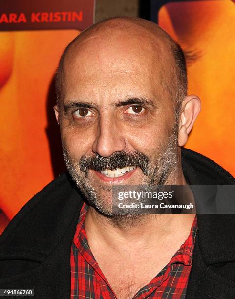 Director Gaspar Noe attends the "Love" New York City Premiere at Village East Cinema on October 29, 2015 in New York City.