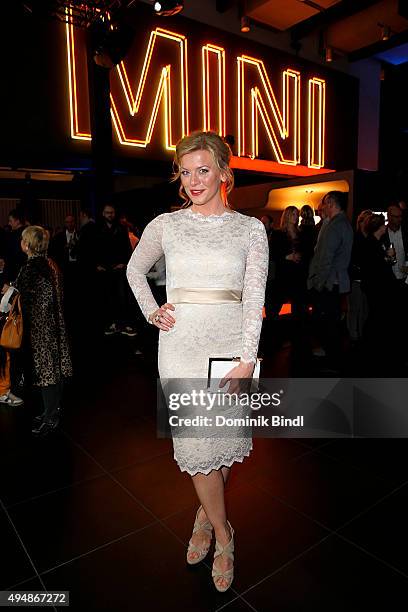 Eva Habermann attends the premiere of the new MINI Clubman on October 29, 2015 in Munich, Germany.