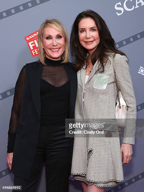 Producer Janet Brenner and Actress Lois Robbins attend Meg Ryan's Lifetime Award Presentation and "Ithaca" screening during 18th Annual Savannah Film...