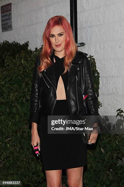 Rumer Willis is seen on May 30, 2014 in Los Angeles, California.