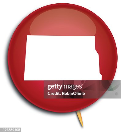 North dakota Map Button North dakota Map Button