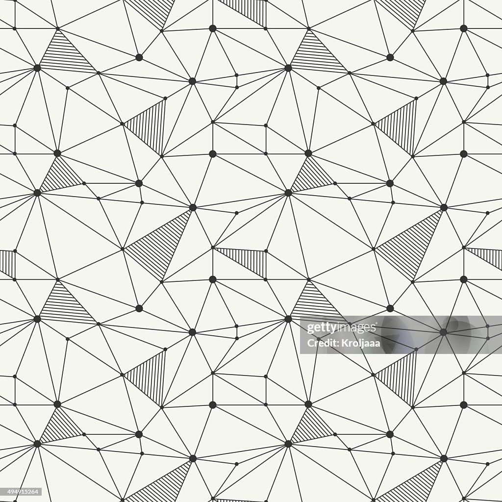 Triangular Patterned Ma Long Hipster Triangle Pattern Background