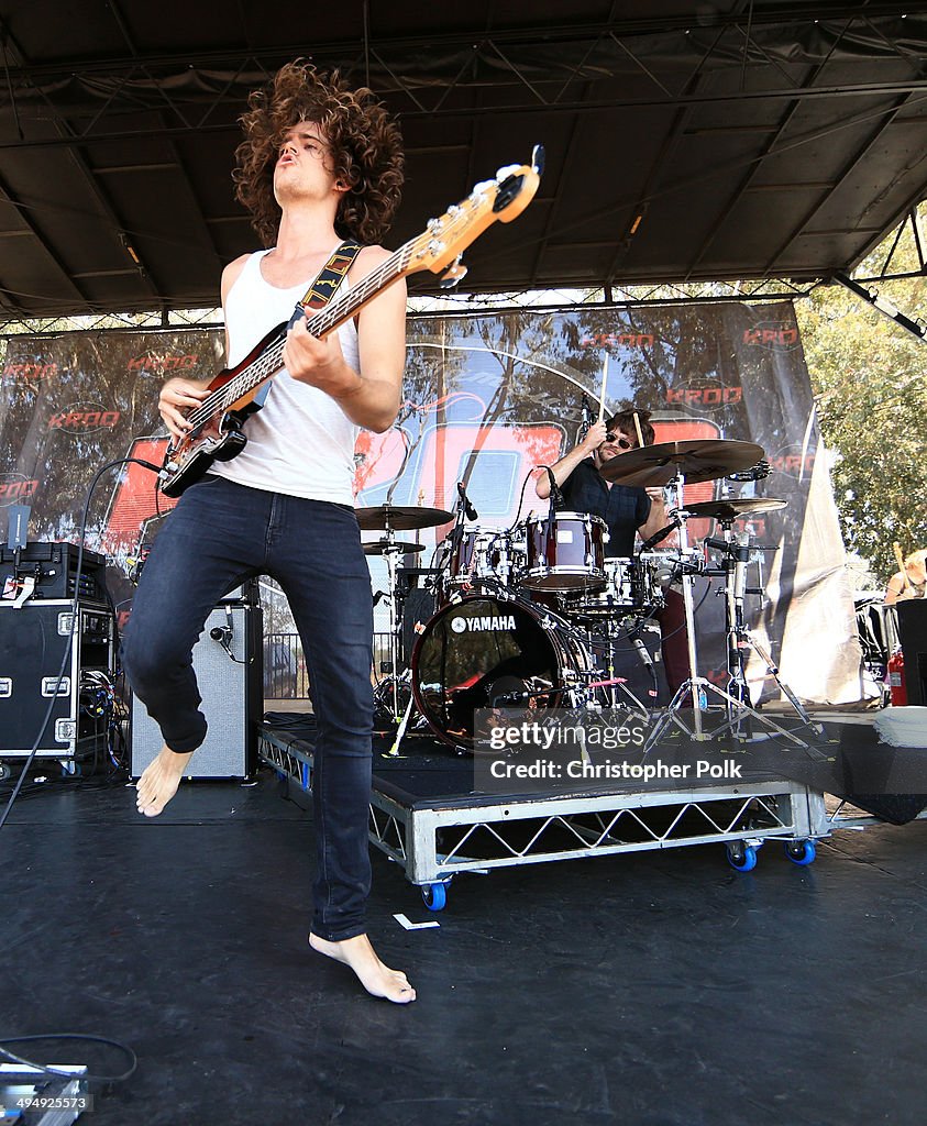 Musician Dylan Kongos of Kongos perform onstage during the 22nd... News
