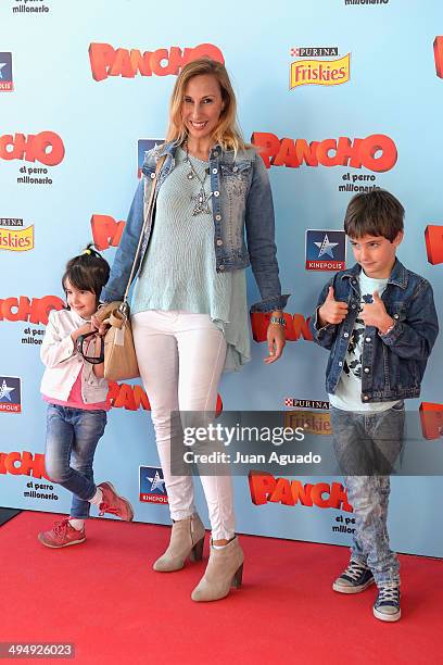 Spanish choreographer Miryam Benedited attends the 'Pancho. El Perro Millonario' Madrid Premiere on May 31, 2014 in Madrid, Spain.