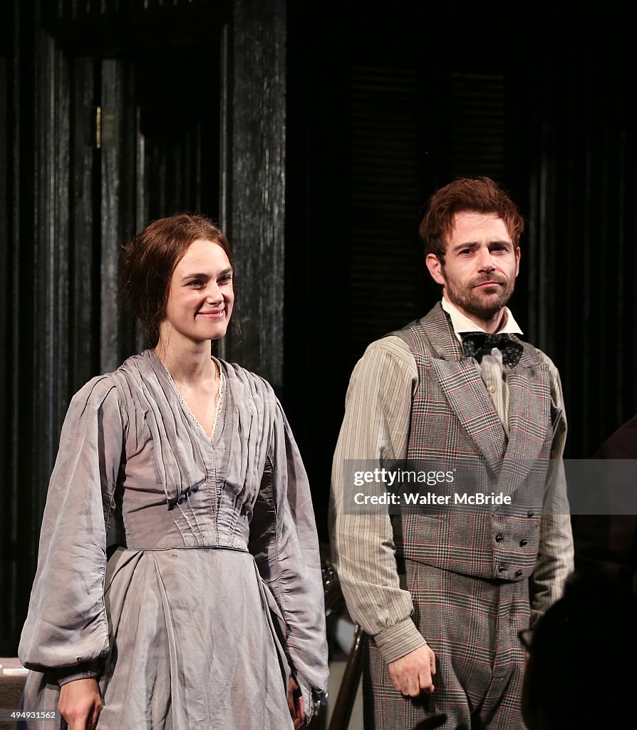 "Therese Raquin" Broadway Opening Night - Opening Night And Curtain Call