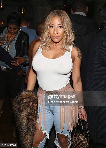 Hazel-E attends the Culture Creators at Gilded Lily on October 29, 2015 in New York City.
