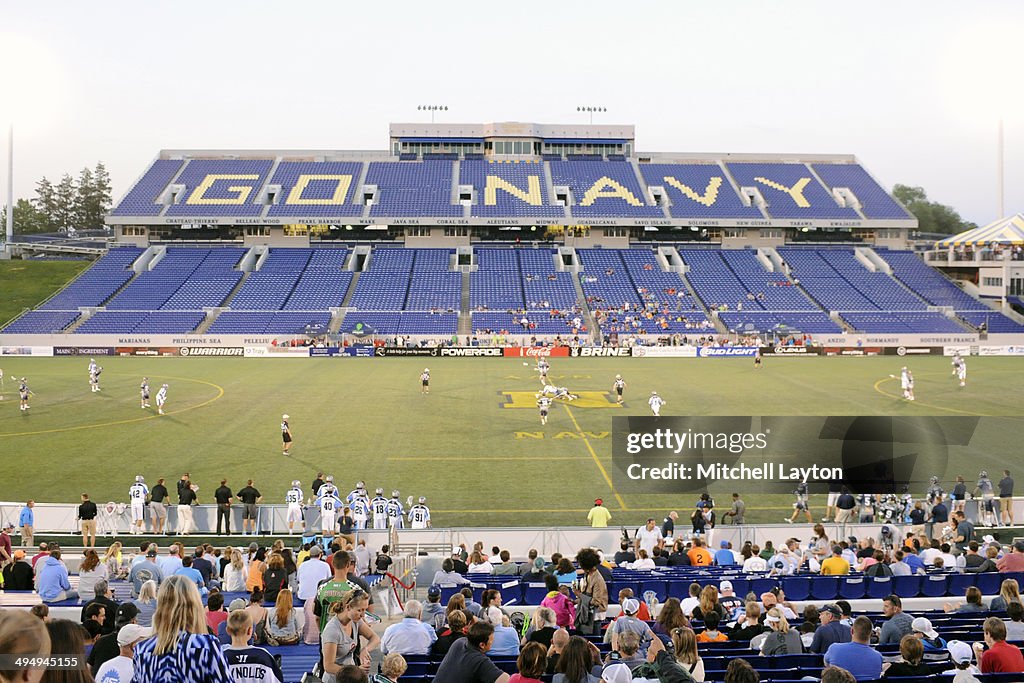 Ohio Machine Overall view during a MLL lacrosse game between the Ohio Machine and ...