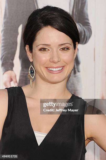 Actress Ali Cobrin arrives at the Los Angeles premiere of 'Neighbors' at Regency Village Theatre on April 28, 2014 in Westwood, California.