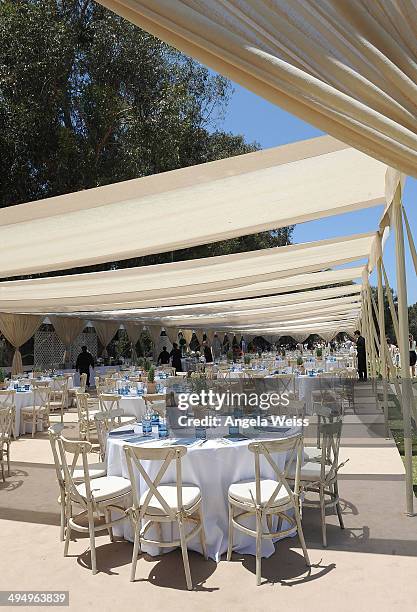 General view of atmosphere British Polo Day, presented by Land Rover at the Will Rogers Polo Club on May 31, 2014 in Los Angeles, California....