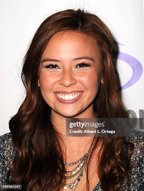 Actress Malese Jow promotes the CW's "Star-Crossed" at WonderCon Anaheim 2014 - Day 1 held at Anaheim Convention Center on April 18, 2014 in Anaheim,...