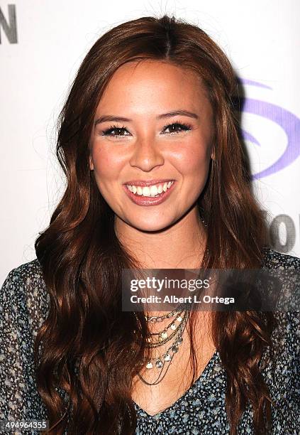 Actress Malese Jow promotes the CW's "Star-Crossed" at WonderCon Anaheim 2014 - Day 1 held at Anaheim Convention Center on April 18, 2014 in Anaheim,...