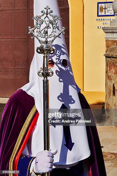 semana santa, holy week procession, spain - celebración religiosa fotografías e imágenes de stock