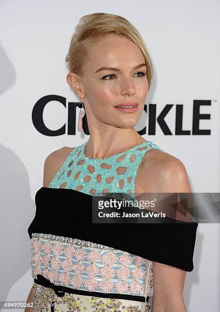 Actress Kate Bosworth attends the premiere of "The Art of More" at Sony Pictures Studios on October 29, 2015 in Culver City, California.