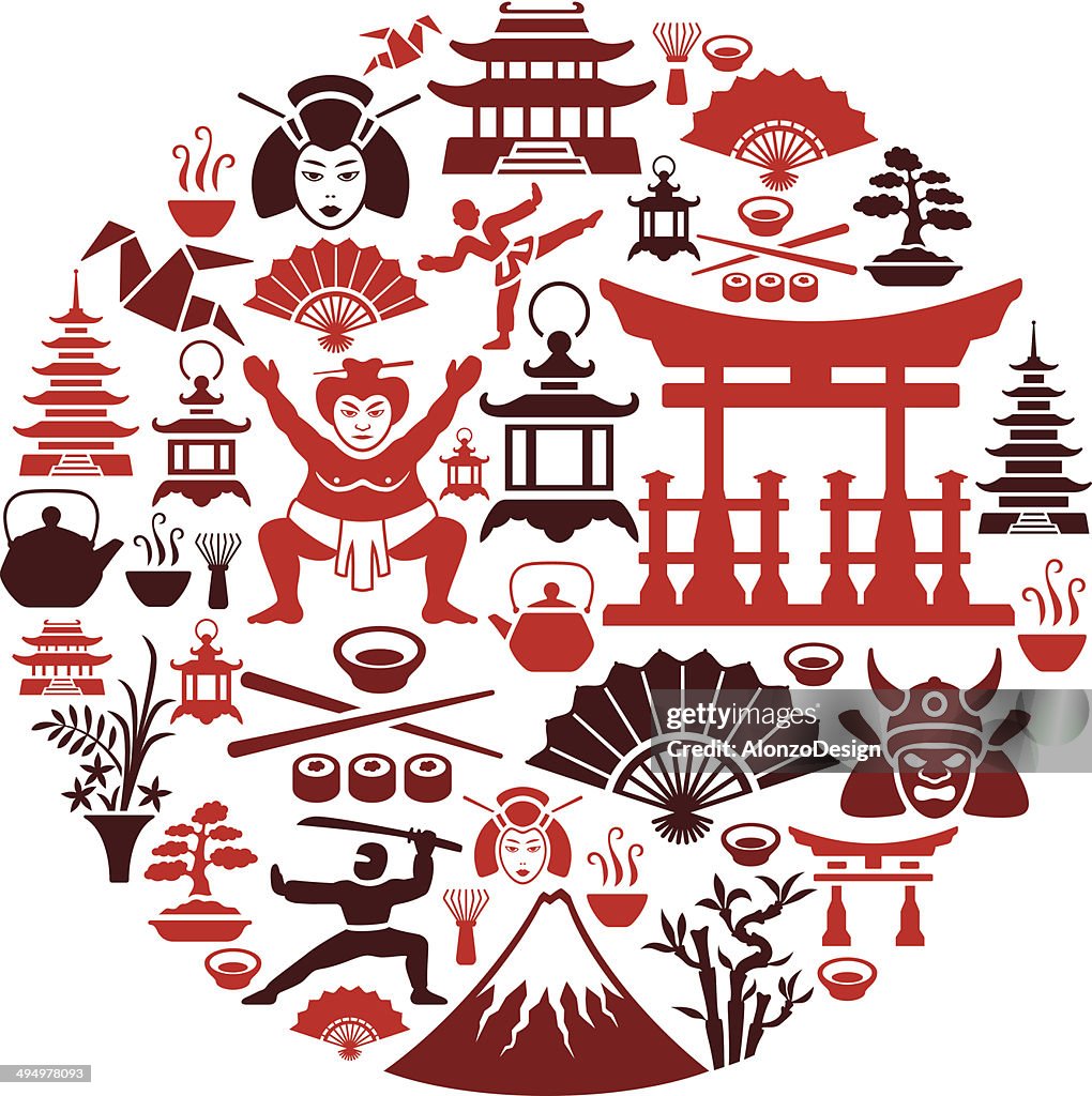 Japanese Collage