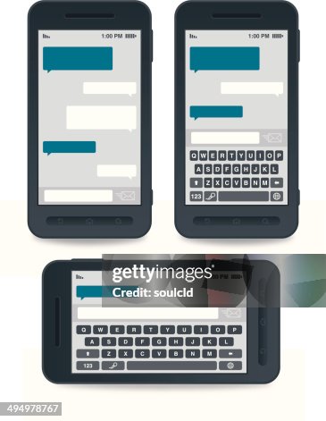 message template designs, themes, templates and... Messaging Templates High-Res Vector Graphic - Getty Images