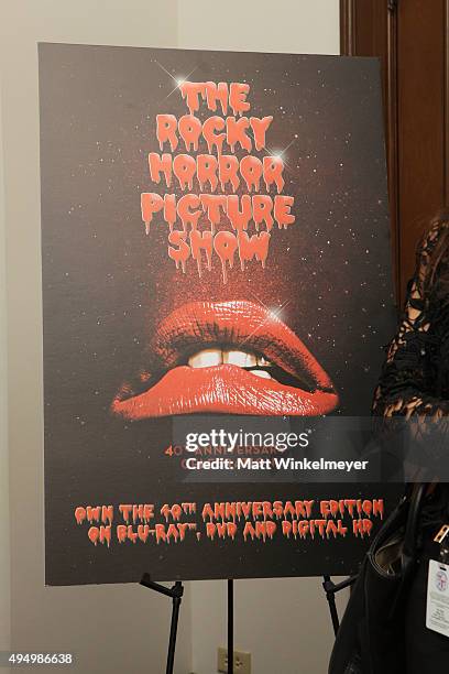 General view of atmosphere at the 20th Century Fox Home Entertainment celebration for the 40th anniversary of "The Rocky Horror Picture Show" at Los...