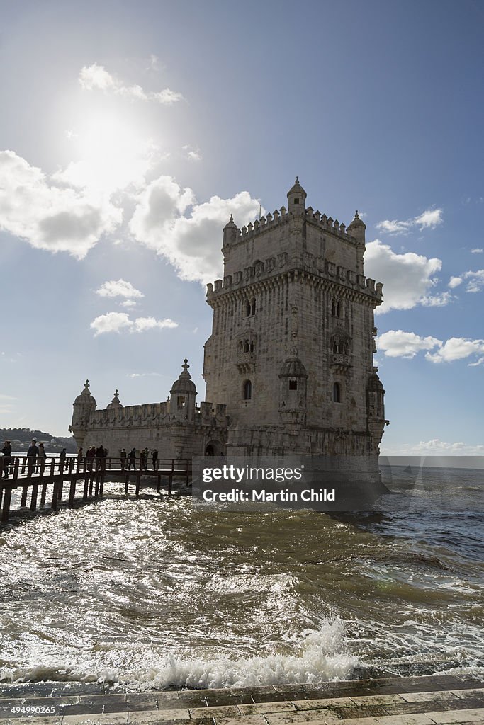 The Torre de Belem near Lisbon