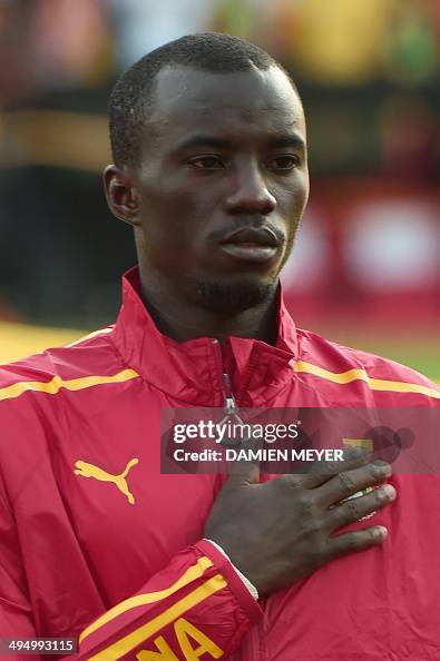 Mohammed Rabiu Ghana's midfielder Mohammed Rabiu poses before the international ...