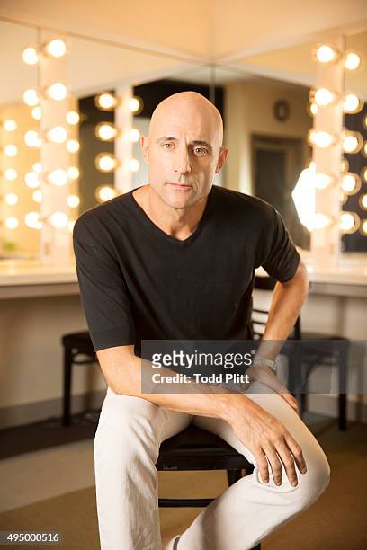 Actor Mark Strong is photographed for USA Today on October 6, 2015 in New York City.