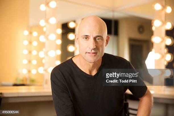 Actor Mark Strong is photographed for USA Today on October 6, 2015 in New York City.