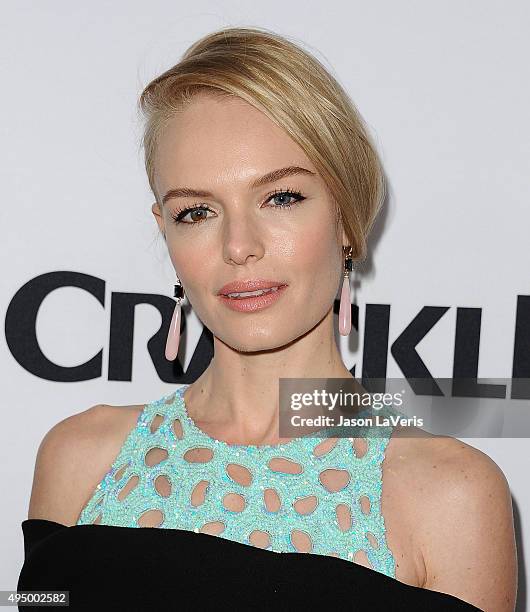 Actress Kate Bosworth attends the premiere of "The Art of More" at Sony Pictures Studios on October 29, 2015 in Culver City, California.