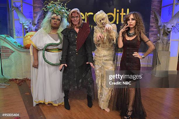 Episode AJ042 -- Pictured: Yamaneika Saunders, Meredith Vieira, Megan Colarossi, Lilliana Vazquez --