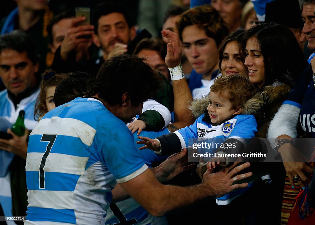South Africa v Argentina - Bronze Final: Rugby World Cup 2015