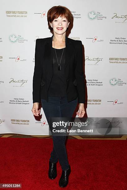 Frances Fisher attended The Maple Counseling Center's Shining Light On Mental Health Gala at Montage Beverly Hills on October 29, 2015 in Beverly...