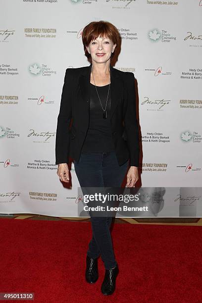Frances Fisher attended The Maple Counseling Center's Shining Light On Mental Health Gala at Montage Beverly Hills on October 29, 2015 in Beverly...