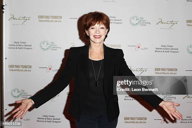 Frances Fisher attended The Maple Counseling Center's Shining Light On Mental Health Gala at Montage Beverly Hills on October 29, 2015 in Beverly...
