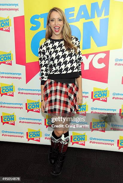 Taryn Southern attends Stream Con NYC 2015 on October 30, 2015 in New York City.