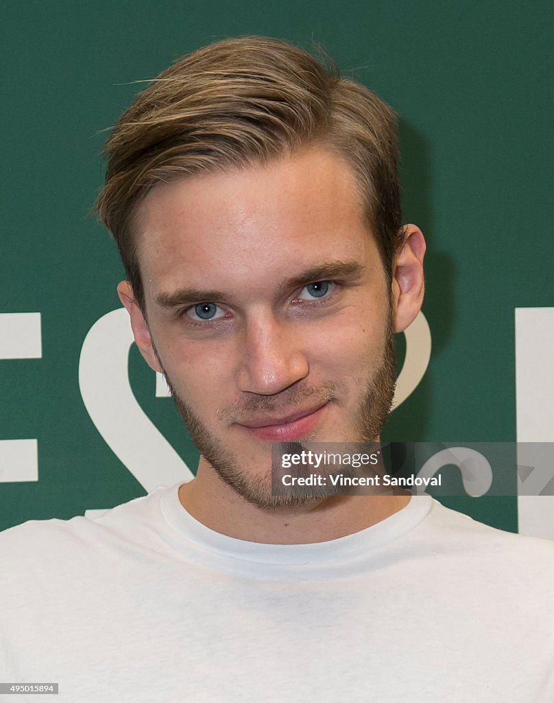 PewDiePie Book Signing For "This Book Loves You"