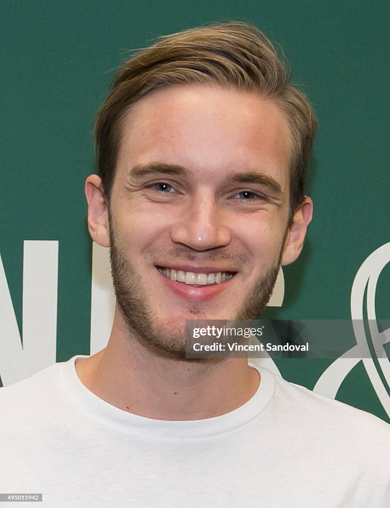 PewDiePie Book Signing For "This Book Loves You"