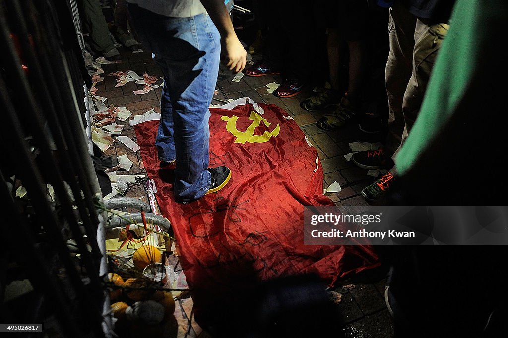 Hong Kong Protests Mark 25 Year Anniversary Of Tiananmen Square