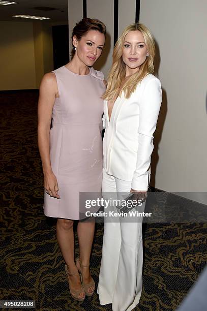 Actresses Jennifer Garner and Kate Hudson attend the 29th American Cinematheque Award honoring Reese Witherspoon at the Hyatt Regency Century Plaza...
