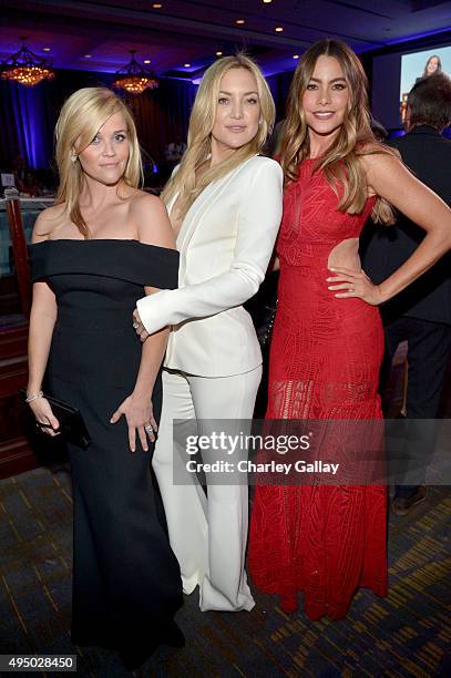 Honoree Reese Witherspoon, actresses Kate Hudson and Sofia Vergara attend the 29th American Cinematheque Award honoring Reese Witherspoon at the...