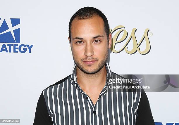 Actor Jaylen Moore attends Latina Magazine's 'Hot List' party at The London West Hollywood on October 6, 2015 in West Hollywood, California