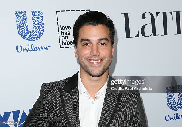 Actor Oscar Rodriguez attends Latina Magazine's 'Hot List' party at The London West Hollywood on October 6, 2015 in West Hollywood, California