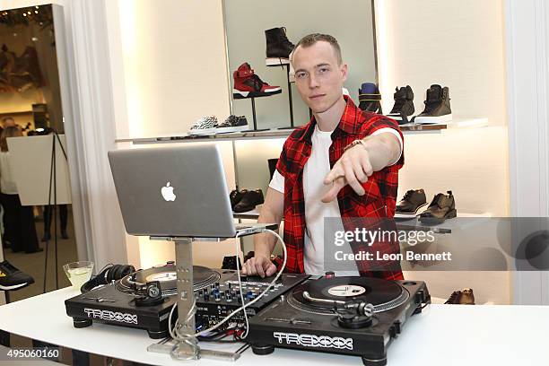 SKee attended the Del Toro x Chandler Parsons Launch 2.0 Collection at Saks Fifth Avenue Beverly Hills on October 30, 2015 in Beverly Hills,...