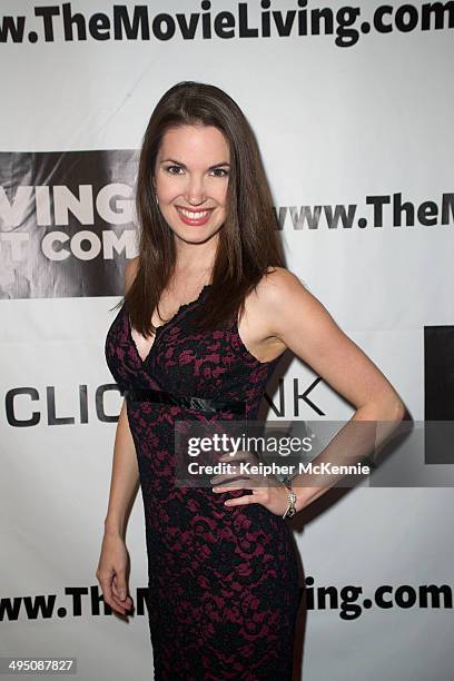Actress Breann Johnson attends the Living Dot Com summit and world premiere at Writers Guild Theater on May 31, 2014 in Beverly Hills, California.